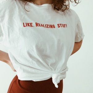 like, realizing stuff kylie t shirt